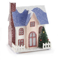 Title: Winter Putz House & Accessory Kit