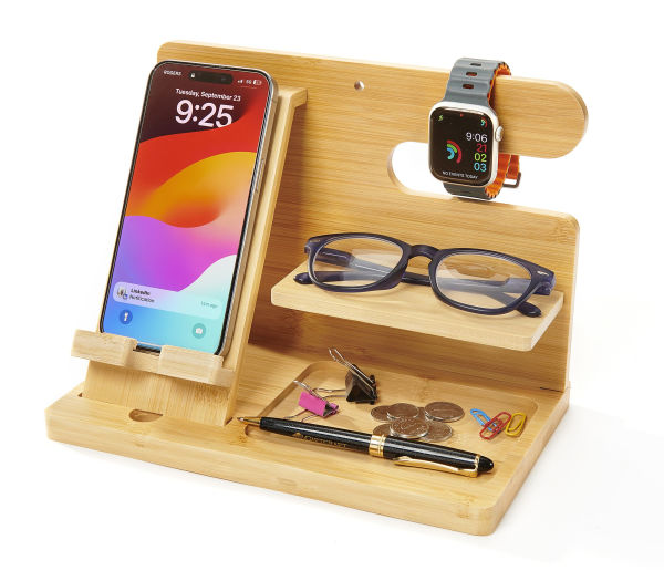 Bamboo Tech Organizer
