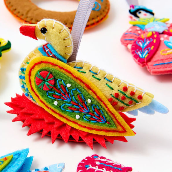 12 Days of Christmas Felt Ornaments Kit