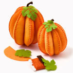 Alternative view 2 of Felt DIY Pumpkin Set