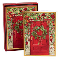 Title: Holiday Doorway Christmas Boxed Card, Author: PAPYRUS