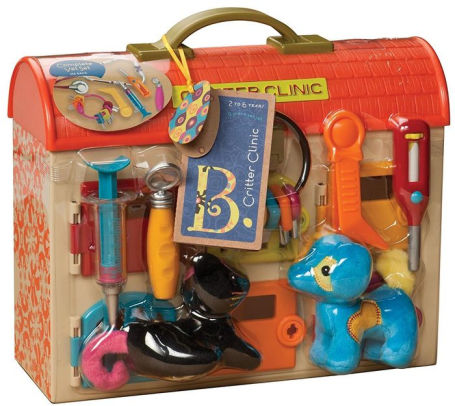 critter clinic toy vet play set