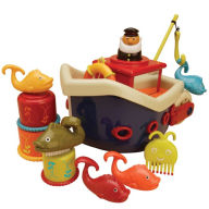 Title: B. Fish & Splish Boat Bath Toy