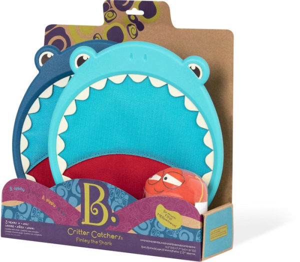 B. toys Critter Catchers - Finley the Shark Catch & Toss Game