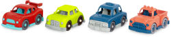 Alternative view 1 of Mini Riders 1 (Set of 4) Miniature Toy Vehicles