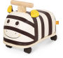 Zippity Zebra Wooden Zebra Ride-On