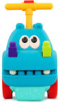 Alternative view 3 of Ride-On Hippo with Blocks Ride-On & Building Blocks