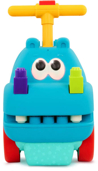 Ride-On Hippo with Blocks Ride-On & Building Blocks