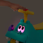 Alternative view 6 of Ride-On Hippo with Blocks Ride-On & Building Blocks