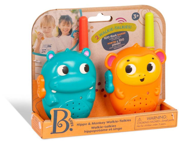 Hippo & Monkey Walkie-Talkies Walkie-Talkie Set