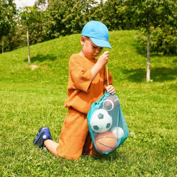 Sports Balls 4 Balls & Carry Bag