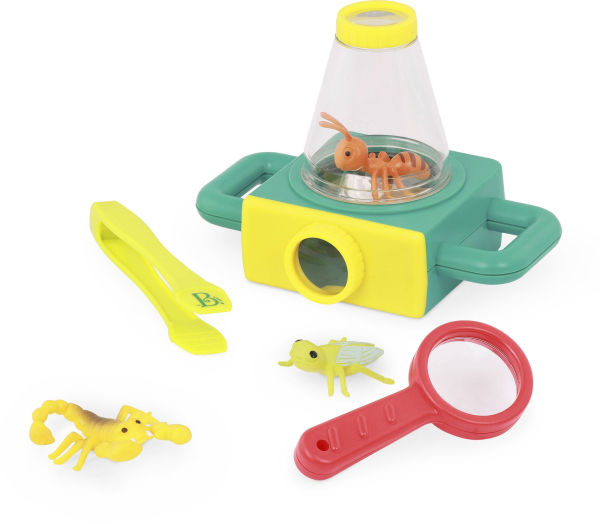 2-Way Bug Microscope with Sticker Book