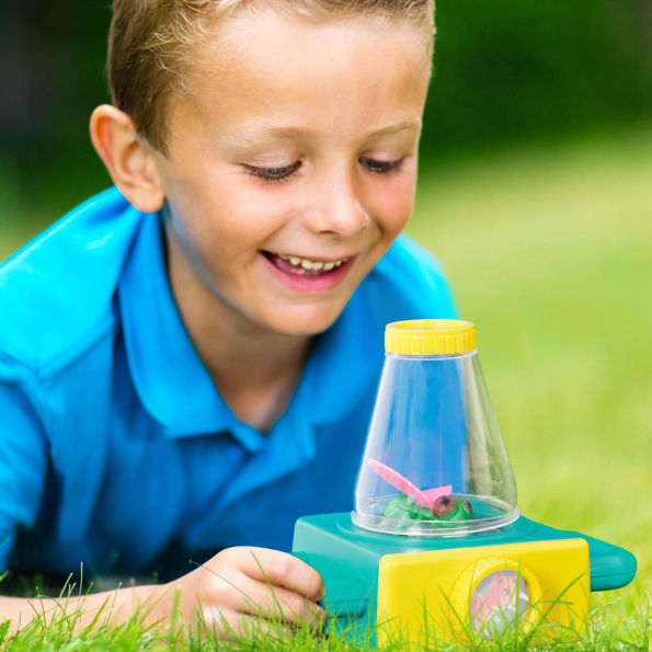 2-Way Bug Microscope with Sticker Book