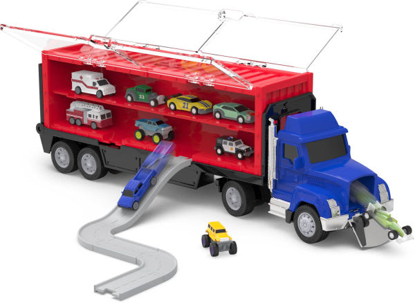 Pocket Carrier Truck Large Carrier Truck with Toy Cars