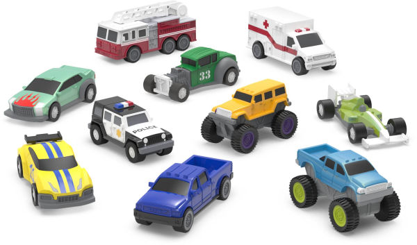 Pocket Carrier Truck Large Carrier Truck with Toy Cars