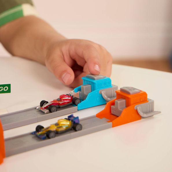 Pocket Turbo Launcher (84pc) Race Track Playset