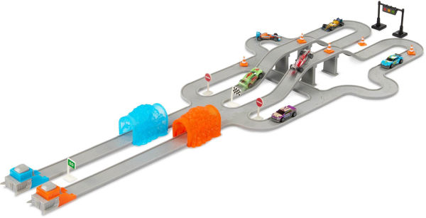 Pocket Turbo Launcher (84pc) Race Track Playset