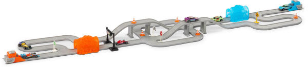 Pocket Turbo Launcher (84pc) Race Track Playset