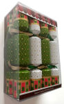 Alternative view 4 of Festive Holiday Crackers Set of 8