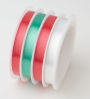 Four Channel Ribbon Spool:White,Red,Green, Red