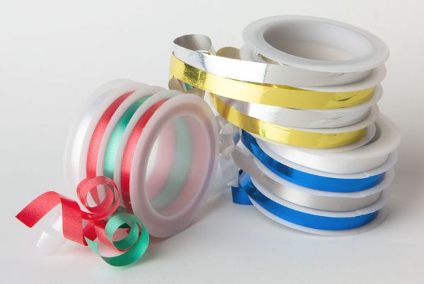 Four Channel Ribbon Spool:White,Red,Green, Red