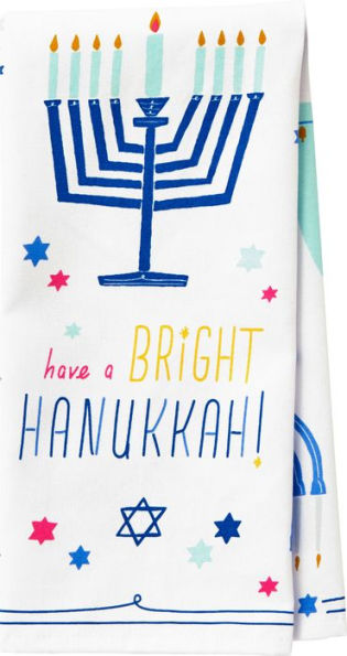 Hanukkah Tea Towel