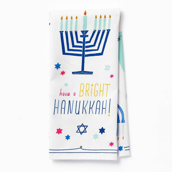 Hanukkah Tea Towel