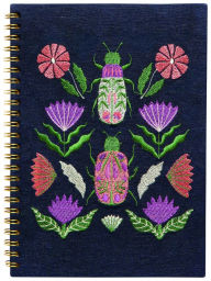 Title: Amulet Embroidered Notebook