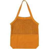 Title: Ochre Cotton Market Tote