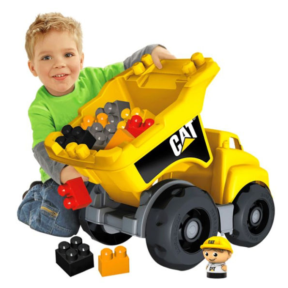 Mega Bloks Caterpillar Large Dump Truck