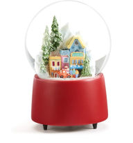 Title: Winter Market Snow Globe