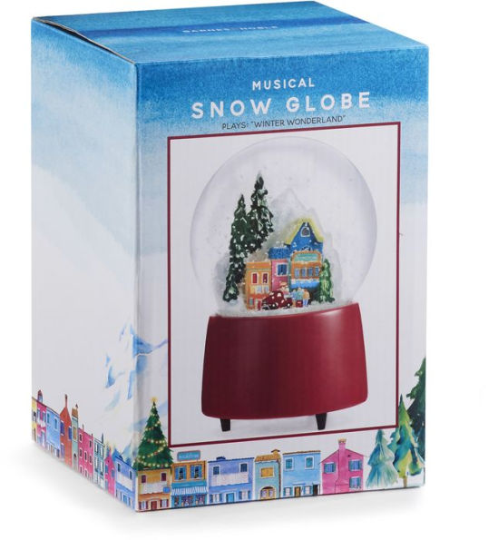 Winter Market Snow Globe