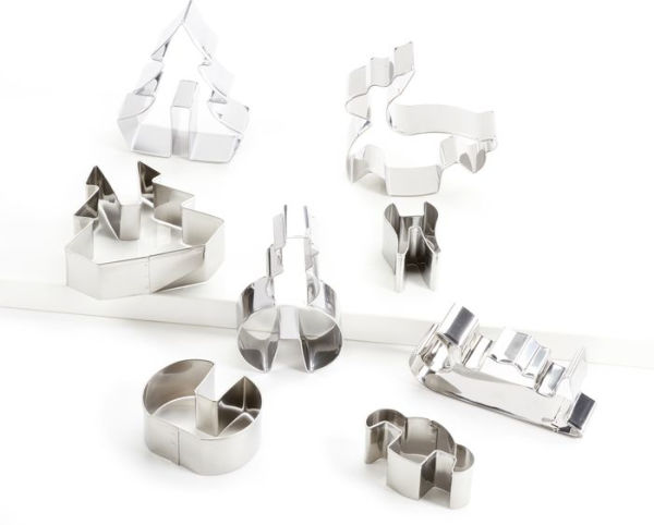 Winter Market 3D Cookie Cutter Set