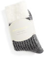 Alternative view 2 of Womens Chenille Socks with White Cuff