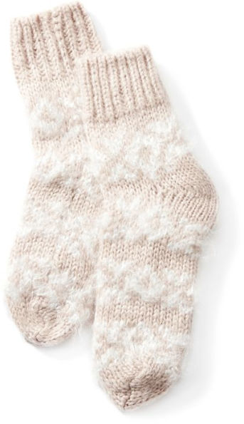 Pink Patterned Sock