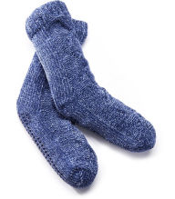 Title: Mens Chenille Sock, Blue