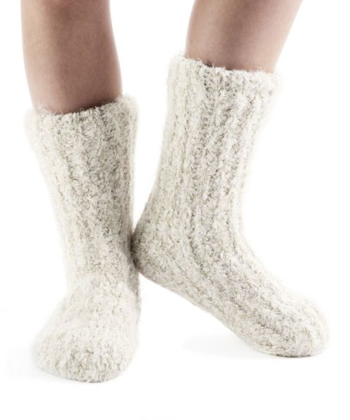 Sherpa Sock, White