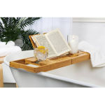 Alternative view 3 of Bamboo Bath Tub Caddy