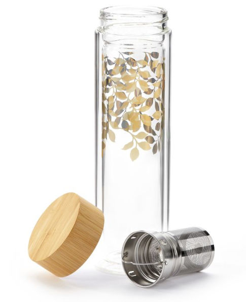 Glass Tea Tumbler with infuser - Barn & Bale