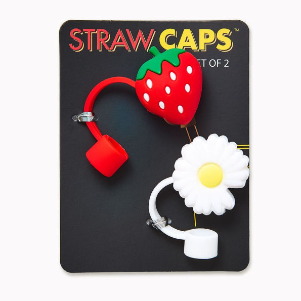 Straw Caps Set, Assorted