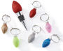 Light Up Bulb Wine Stopper and Charms Set