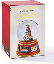 Title: Book Tree Snow Globe