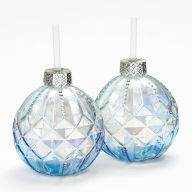 Title: Glass Ornament Tumblers S/2