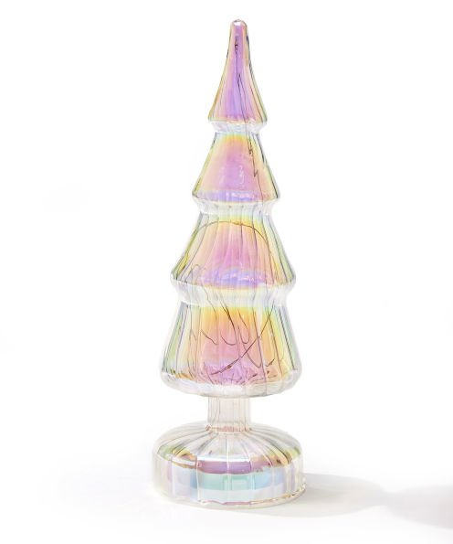 Glass LED Christmas Tree