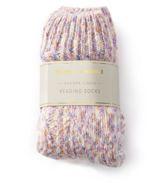 Cable Knit Reading Sock