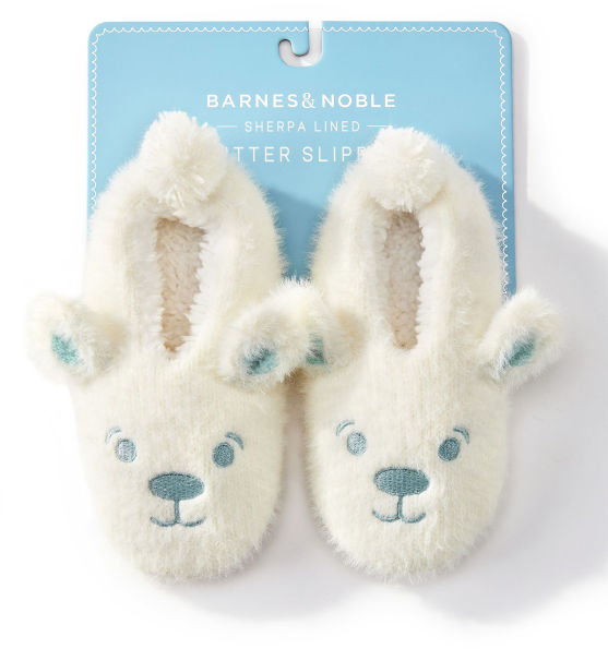 Kids Polar Bear Slippers