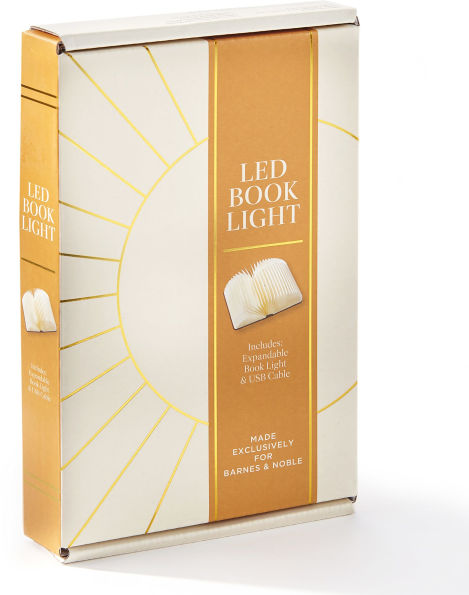 Leatherette LED Book Lamp