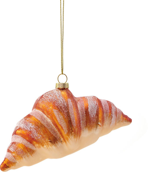 Croissant Ornament