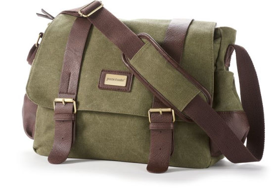 olive messenger bag