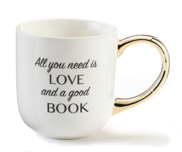 All You Need is Love and a Good Book Mug (White)